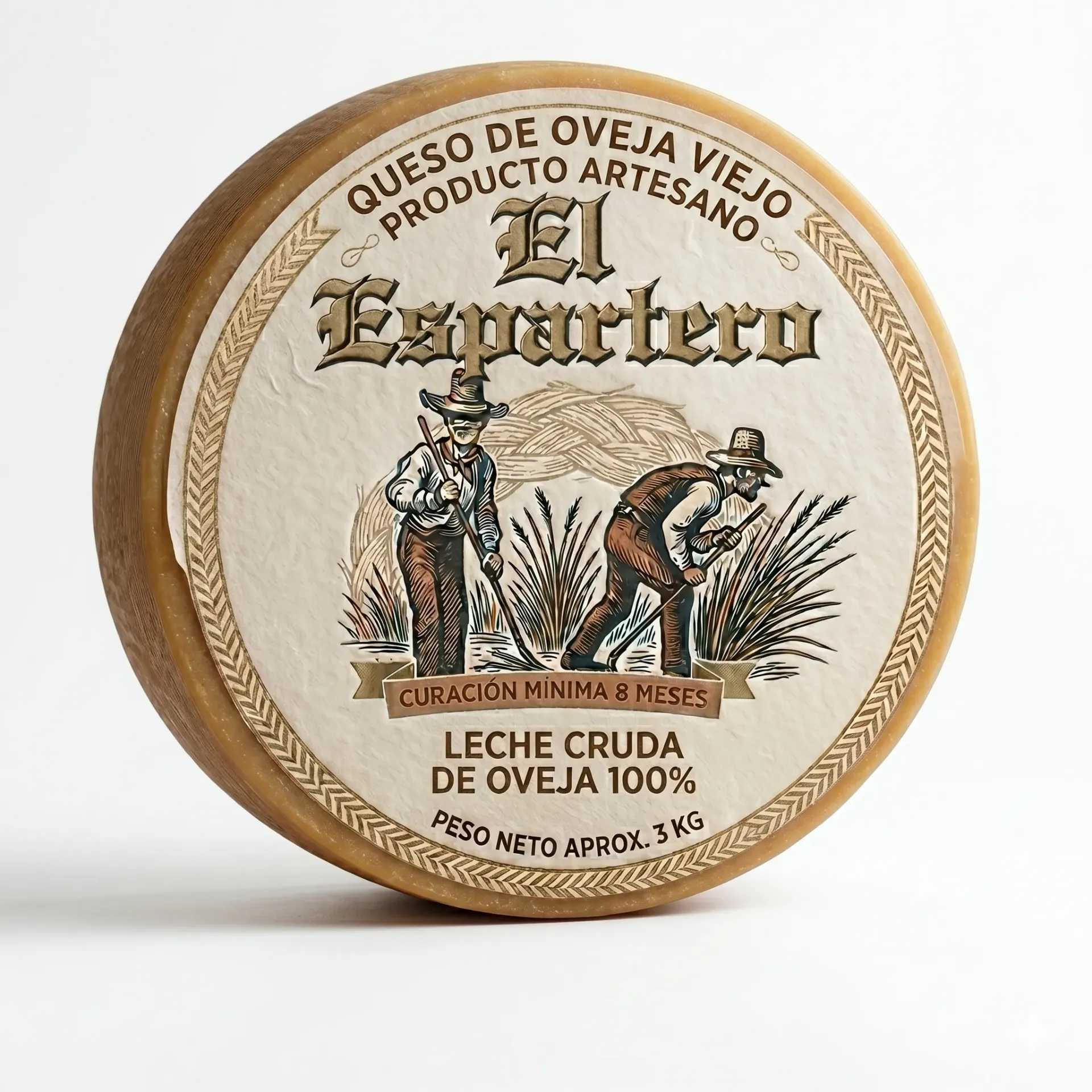 Queso Oveja Leche Cruda Viejo